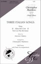 Alma Del Core SAB choral sheet music cover